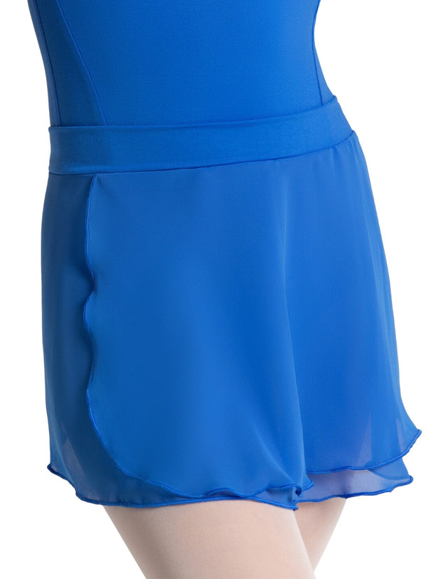 Girls pull on skirt